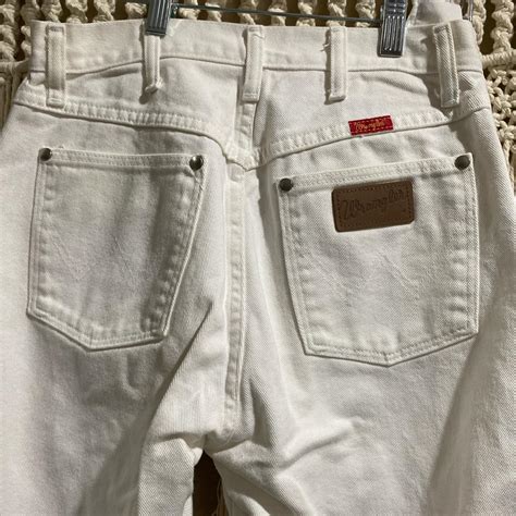 white wrangler jeans women|More.